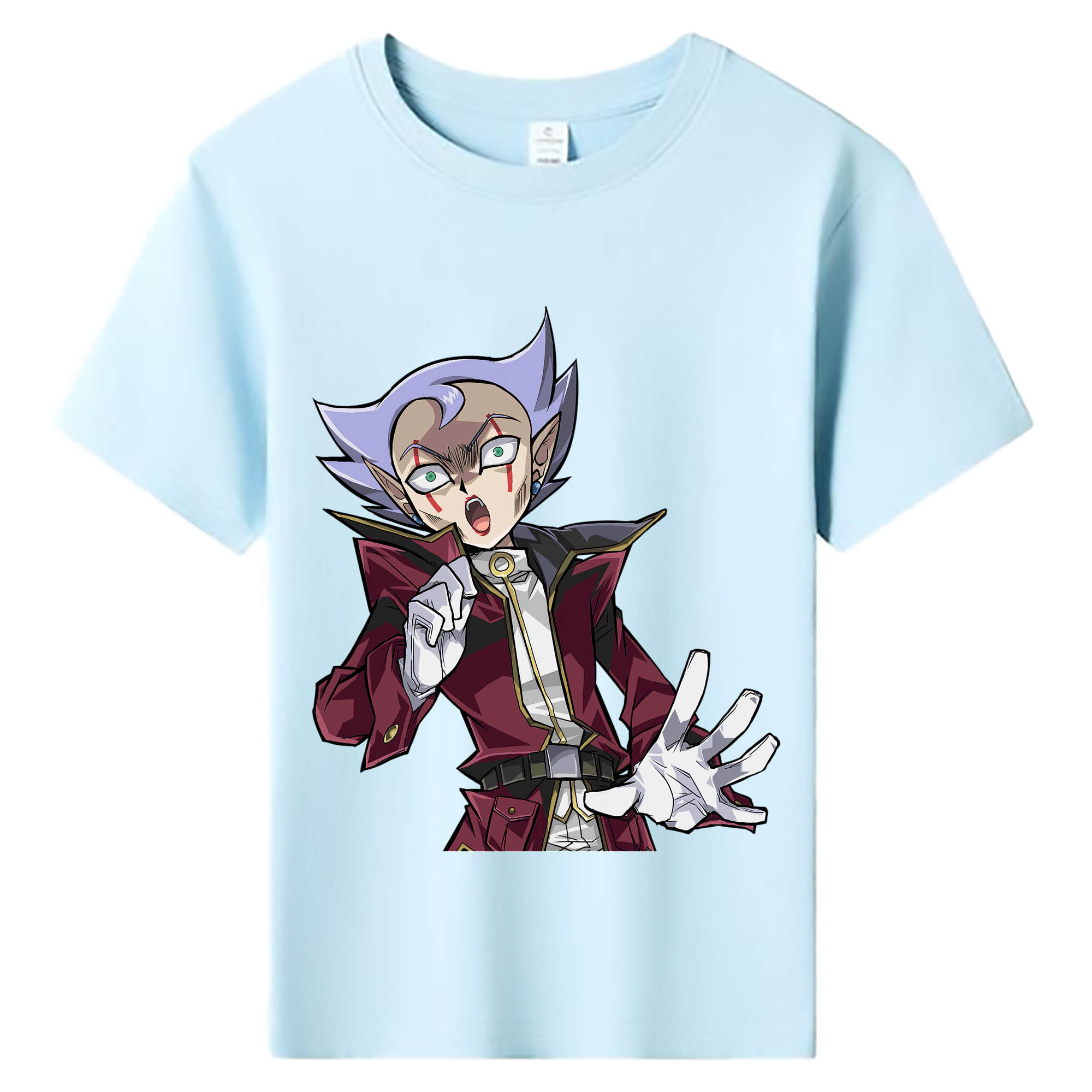 （画像用） 遊☆戯☆王 Yu-Gi-Oh! 綿100％キッズTシャツ（フロントプリント）